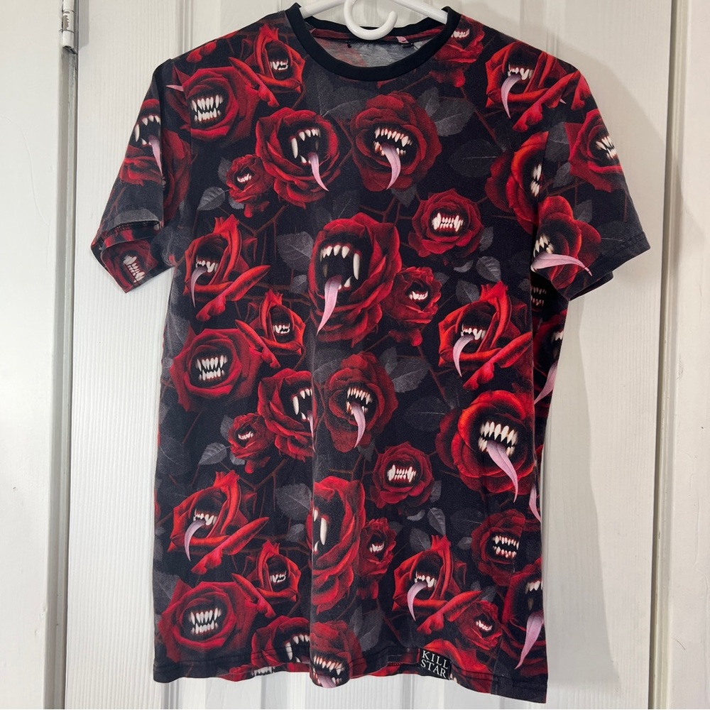 Killstar Red and Black Graphic Tee